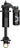 Marzocchi Bomber CR Rear Shock - Metric 230 x 65 mm Black