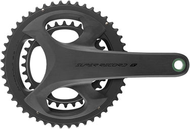 Campagnolo Super Record S Wireless Crankset - 175mm 12-Speed 50/34t Campy 121/88 Asym BCD Ultra Torque Spindle Carbon