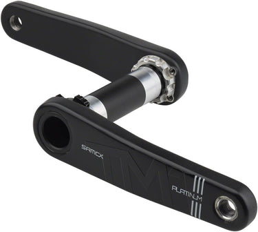 Samox Platinum TM-1 Carbon Crankset - 165mm 3-Bolt Direct Mount DUB Spindle BLK