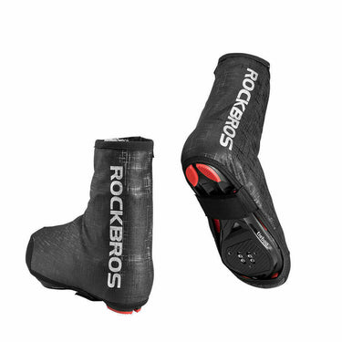 ROCKBROS Winter Cycling Shoes Cover Rain Boot Cover Skiing Shoe Cover - Gio's Outdoors -ROCKBROSUSA