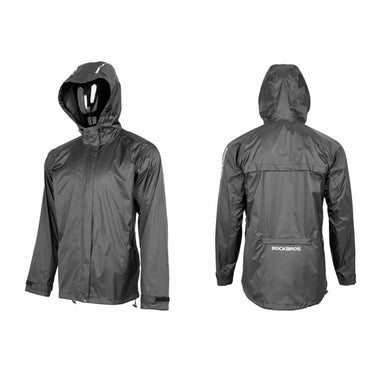ROCKBROS Cycling Windproof Waterproof Long Jacket - Gio's Outdoors -ROCKBROSUSA
