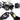 Pro Bicycle Rear Rack Bag with Extra Pockets - Gio's Outdoors -ROCKBROSUSA