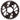 Wheels Manufacturing Direct Mount Chainring - 32t SRAM 3-Bolt Direct Mount 3mm Offset Compatible Hyperglide+ Chain BLK