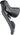 microSHIFT Sword Left Drop Bar Shifter/Brake Lever - Double Sword Compatible Gray