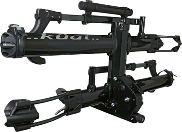 Kuat NV 2.0 Hitch Bike Rack - 2-Bike 1-1/4" Receiver - BLK Metallic/Gray Anodize