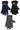 Men's Dark Neutrals Soft Fleece Snow Ski Gloves - Gio's Outdoors