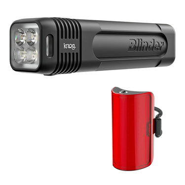 Knog Blinder 900/Cobbler Mid 170 Lights Front/Rear Set