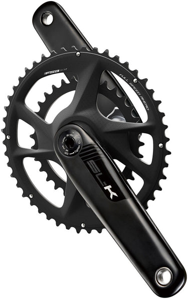 Full Speed Ahead SL-K 2x Modular Carbon Crankset - 172.5mm For Shimano HG+ 12-Speed 50/34t DM/90 BCD 30mm 386EVO Spindle BLK