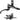 Shimano XTR M9200 XC Disc Brake Lever - Right/Rear Post Mount 2-Piston Caliper SM-BH90-SS Hose Metal Pads Gray