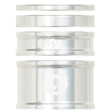 Industry Nine Headset Combo Spacer Kit 1-1/8" Set/4 Silver