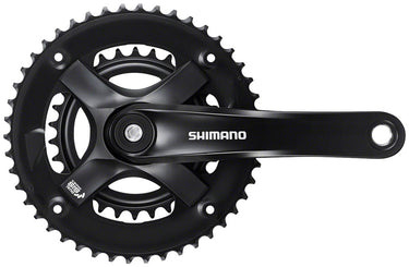 Shimano FC-TY-501-2 Crankset - 175mm 7/8-Speed 46-30t Riveted Square Taper JIS Spindle Interface BLK