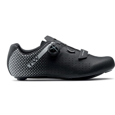 Northwave Core Plus 2 Wide Road Shoes Black/Silver 41