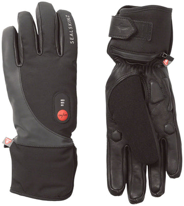 SealSkinz Upwell Heated Gloves - Black X-Large