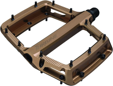 RaceFace Turbine Pedals - Platform Aluminum 9/16" Kashmoney Gold