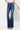 SUPER HIGH RISE ASYMMETRICAL FLARE JEANS F4381 - Gio's Outdoors