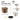 Qunature 304 Stainless Steel 5-Piece Camping Cookware Set with Teflon Coating - Gio's Outdoors -ROCKBROSUSA