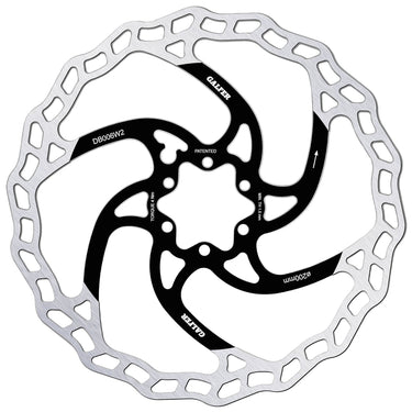 Galfer 200mm Rotor 6-Bolt 2.0mm Black/Silver