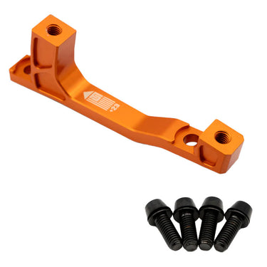 Freedom Coast Post Mount Brake Adapter 200mm+23 Orange
