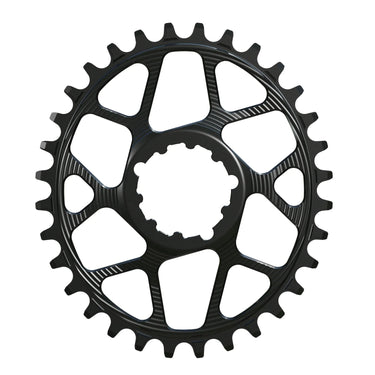 Works Components Oval Chainring SRAM 3-Bolt 30T Boost 3mm Blk