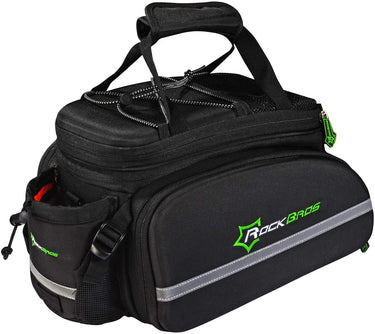 ROCKBROS Bicycle Pannier Bike Bag with Extendable Compartmentsawa - Gio's Outdoors -ROCKBROSUSA
