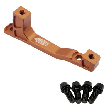 Freedom Coast Post Mount Brake Adapter 160/180mm+23 Champagne