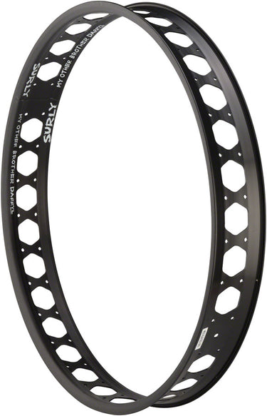 Surly My Other Brother Darryl Rim - 26" Disc Black 32H Clincher Dual