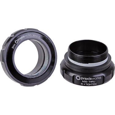 Praxis Works M30 Thru BSA Thread BB 68/73mm Black