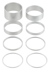 Endless Bike Fibonacci 1sp Spacer Kit 8pc - Silver