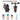 ROCKBROS Waterproof Bike Phone Mount Bag Durabl Touch-Sensitive and Spacious - Gio's Outdoors -ROCKBROSUSA