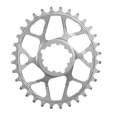Works Components Oval Chainring SRAM 3-Bolt 32T Boost 3mm Slv