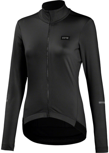 Gorewear Progress Thermo Jersey - Black Womens X-Small/0-2