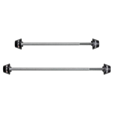 Hexlox Wheel Skewer Road F/R Set Black