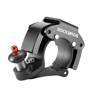ROCKBROS Bike Mini Hidden Bell Loud Sound Aluminum Alloy Warning 100db Bell of Bicycle Handle Portable Cycling Equipment Fit MTB Road Folding Bike - Gio's Outdoors -ROCKBROSUSA
