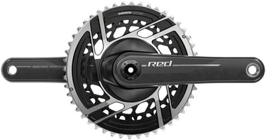 SRAM RED Crankset - 172.5mm 2x 12-Speed 48/35t 8-Bolt Direct Mount DUB Spindle Interface Natural Carbon E1