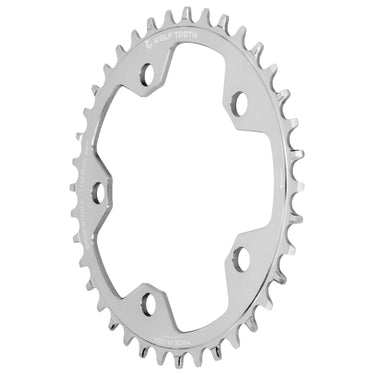 Wolf Tooth Components 5x110BCD CX/Road (Flat Top) C-ring 42T Silver