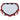 BOX Box Two Number Plate Red Chrome - Small