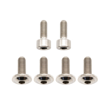 Better Bolts Fox 34SL Fork Ti Bolt Kit Fit4/GripSL Silver6/Count