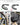 【ROAD TO SKY】ROCKBROS Bicycle Lock Hidden Handle Lock Mini Lock Bike Cable Lock Hidden in Handlebars Helmet Lock Zinc Alloy Lock Cylinder Aluminum Shell 25.6 inches for Roadbike - Gio's Outdoors -ROCKBROSUSA