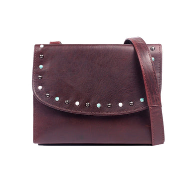 Concealed Carry Raelynn Buffalo Leather Crossbody RFID Organizer by Lady Conceal - Gio's Outdoors -Lady Conceal Wholesale
