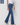Vervet by Flying Monkey Plus Size Mid Rise Raw Hem Flare Jeans - Gio's Outdoors