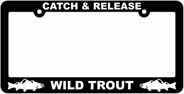 Fishing License Plate Frames - Gio's Outdoors