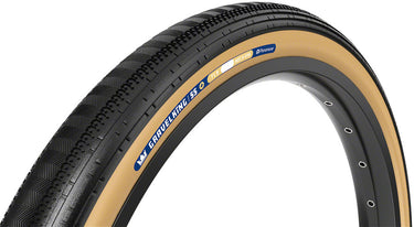 Panaracer GravelKing SS Plus Tire - 700 x 45 Tubeless Folding Black/Brown
