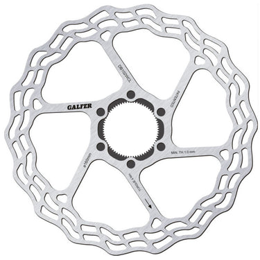 Galfer 160mm Rotor 1.8mm Road CL Black/Silver
