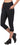 Terry Holster Hi Rise Capris - Black Medium