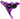 Hope RX4+ Disc Brake Caliper - Flat Mount Front +20mm DOT Type Purple