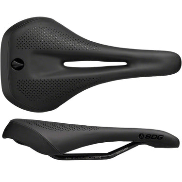 SDG Allure V2 Saddle Lux-Alloy Rails Black