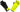 Gorewear Gore-Tex Insulated Gloves - Yellow/Black Men's 2X-Large