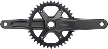 microSHIFT Sword 1x Crankset - 165mm 10-Speed 40t 110 Asym BCD 24mm Spindle BLK