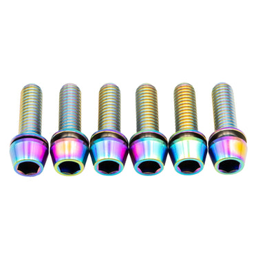 Better Bolts Race Face Turbine R Stem Bolts Kit Rainbow 6/Count