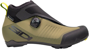 SIDI Hiemx Cycling Boot - Black/Green Olive 49 Millennium Fit
